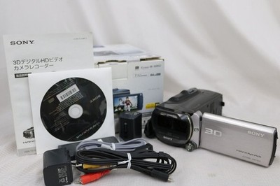 SONY Handycam HDR-TD10 Hi-Vision Full HD 3D Video Camera Camcorder Tasted Japan