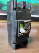 GENERAC GBU 202b CIRCUIT BREAKER 200 AMP 225AF 120/240V 2-POLE NEW TAKE-OUT