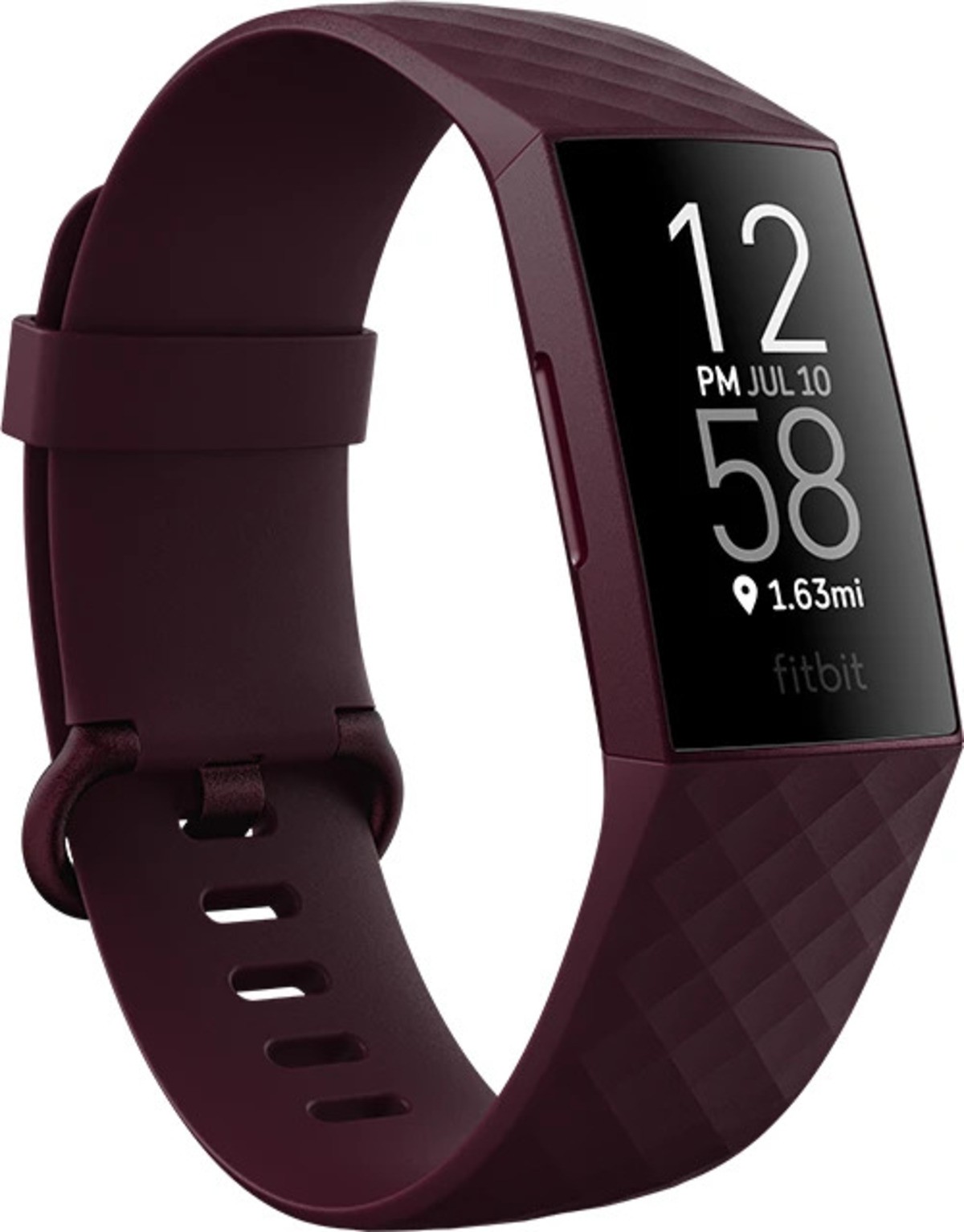 Fitbit Charge 4 violett 36mm OLED Touchscreen Fitness Tracker - SEHR GUT