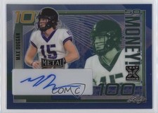2023 Leaf Metal So Money! Blue Prismatic /8 Max Duggan #SM-MD1 Auto 10k8