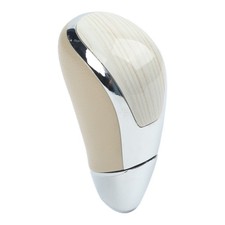 Manija de perilla de cambio de marchas beige cromo ajuste directo para Nissan para Murano 2015 2018