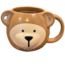 Starbucks 2025 Bearista Bear Mug Cup Brown 14oz New