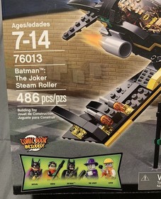 LEGO DC Comics 76013 Batman The Joker Steam Roller from 2014 Batgirl Robin