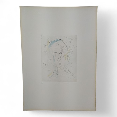 LITOGRAFIA 'VOLTO' - ERNESTO TRECCANI CM. 70X50 ED. NUMERATA E FIRMATA - Imagen 1 de 6