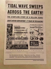 Song of the Land Pressbook 1953 17 Years in the Making!