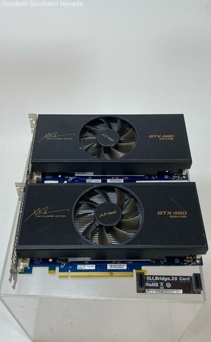 PNY Verto GeForce GTX 460 GDDR5 1GB Lot of 2 (Tested)