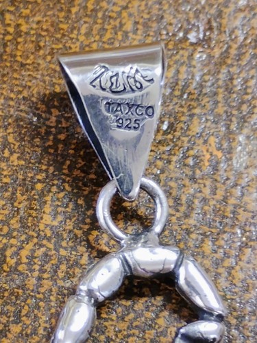 Taxco Mexico 11+g Scorpion Alarcràn Figural 2¾" Pendant 925 Sterling Silver NEW - Picture 7 of 8