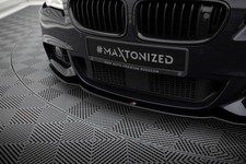 Maxton Design Frontlippe V.2 passend f�r BMW 5er M-Paket F10/F11 schwarz Hochgla