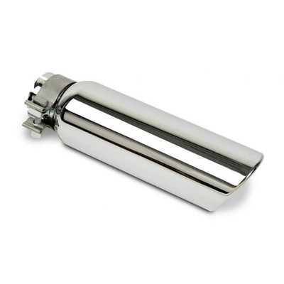 Go Rhino Exhaust Tip | Stainless Steel, Chrome | GRT22536 | Fits 2 ¼'' Diamete...