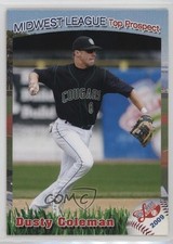 2009 Grandstand Midwest League Top Prospects Dusty Coleman 0kz8