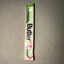 Vintage Butler Gum 308 End Tuft Tapered Toothbrush Green New Sealed