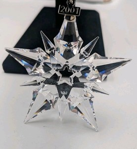 2001 Swarovski Christmas Ornament | eBay