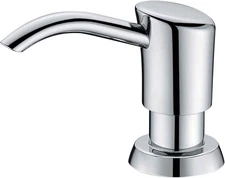 GAGALIFE Built in Sink Soap Dispenser or Lotion for Kitchen Chrome 