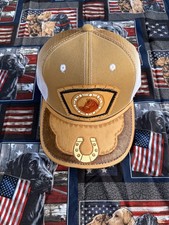 leather patch trucker hat snapback