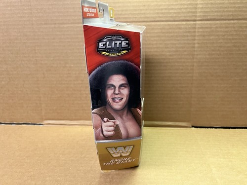 WWF WWE Elite Collection Flashback Andre el Gigante Figura 1980 Atuendo NUEVO SELLADO - Imagen 7 de 10