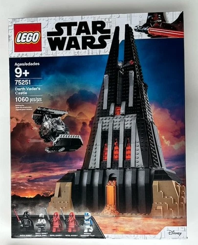 LEGO 75251 2019 Star Wars Darth Vader Castle New Factory Sealed Retired HTF