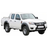 FrontbüGel FrontschutzbüGel FüR Ford Ranger 2009-2011 ø76Mm Stahl Schwarz Schutz