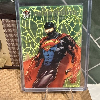 2026 UD Fleer Ultra Superman Yellow Kryptonite Eradicator #K-18 SSP