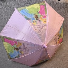 Disney Princess Kids Umbrella Pink And White