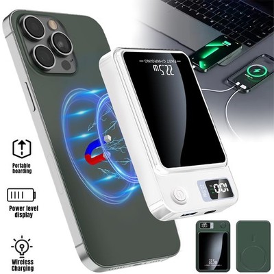 Wireless Power Bank 10000mAh Magnetische Powerbank PD 22.5W für iPhone 12/13/14