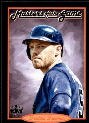 2019 Panini Diamond Kings #MG14 Freddie Freeman Masters of the Game E1