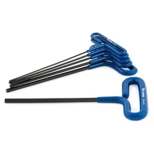 Titan T-Handle Hex Key Set, Metric Sizes 2mm-6mm, Comfort Grip, 6pcs