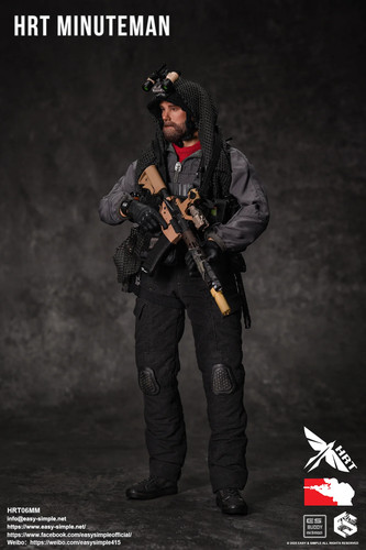 1:6 Easy & Simple HRT Minuteman ShotShow 2025 Exclusive 12" Figure HRT06MM - Picture 12 of 24