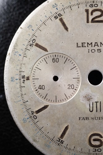 Lemania 105 UTI - Cal 1270 - Cadran / Dial - Foto 7 di 10