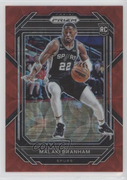 2022-23 Panini Prizm Choice Red Prizm /88 Malaki Branham #230 Rookie RC 0m89