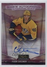 2024-25 O-Pee-Chee Platinum Rookie Auto Sunset Fedor Svechkov #R-FS Auto 08es