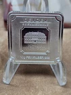 Geiger Germany 10g .999 Pure Silver Square Bar Mint Serialized Bullion