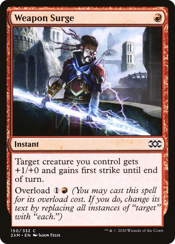 Weapon Surge 2XM - 150 LP Foil Double Masters Magic