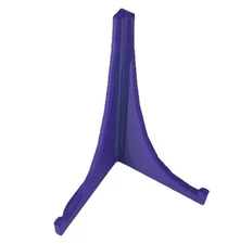 Trading Card Display Stands - 3, 10 or 20 Pack - Fits Toploaders - Purple