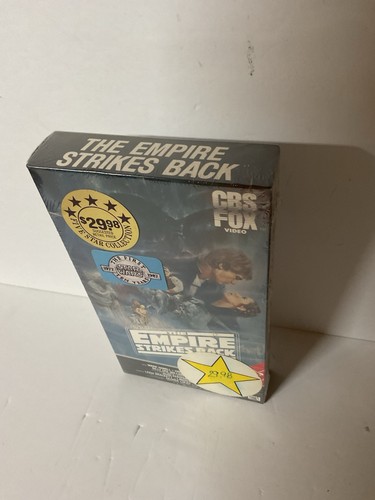 Star Wars The Empire Strikes Back (1984 VHS) Sealed Tape CBS RED LABEL NEW - Picture 2 of 18