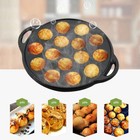 Nonstick Cast Iron Takoyaki Pan Octopus Balls Grill Plate  Kitchen Use