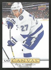 2019-20 Upper Deck Ryan McDonagh UD Canvas #C12 Card