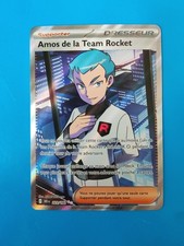 Carte Pokémon : Amos de la Team Rocket 223/182 Rivalités Destinées NEUF