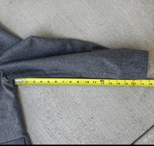 Suitsupply Williams EB Pure Wool Jacket Men s US 38 Button Over Shift Gray Wool