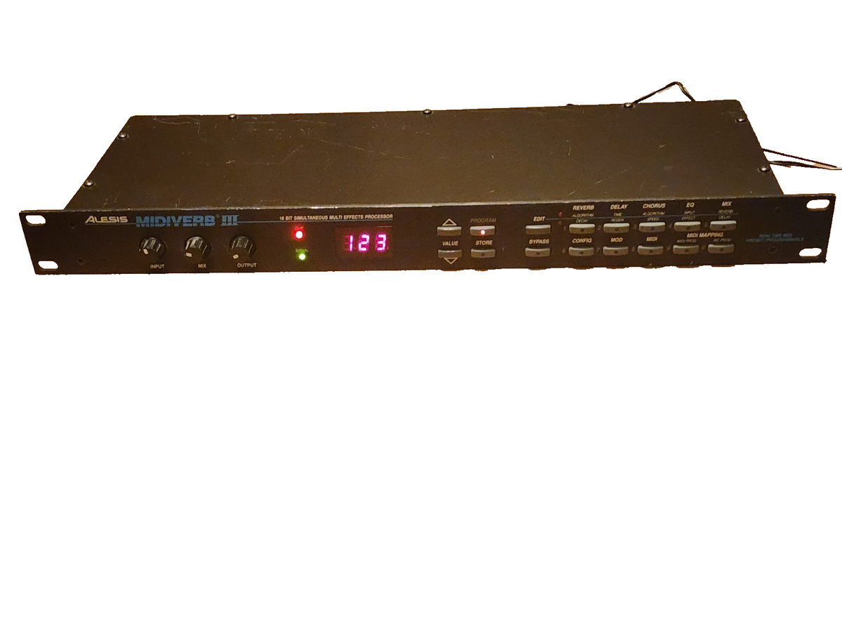 Alesis Midiverb III 16 Bit Simultaneou Multi Effects