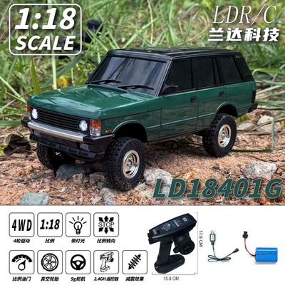 #ad #ad Landa 1:18 18401 Simulation Off Road Remote Control Vehicle Range Rover Model Rc $97.02