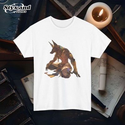 Anubis Egyptian God Graphic T-shirt Egyptian Mythology Tee Anime Art Shirt Ancie