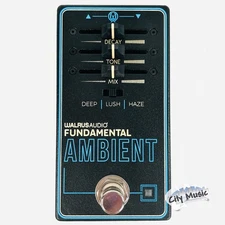 Used Walrus Audio Fundamental Series Ambient Reverb Guitar Effects Pedal ♫