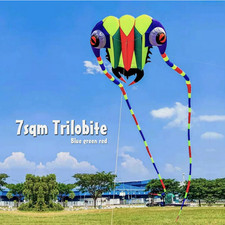 7  Large Trilobites Kite Soft Inflatable Kites for Adults 30D Ripstop Nylon