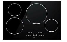 30" Electric Induction Cooktop Built-in Modular Stovetop with 4 Elements 9 Power