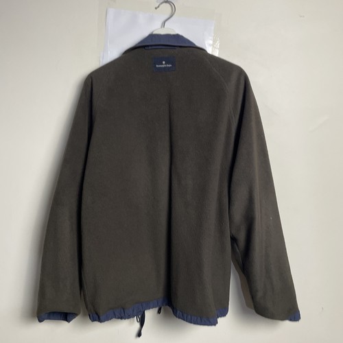 Ermenegildo Zegna Reversible Blue Brown Jacket Fleece Lined Size XL Italy Made - Bild 13 von 14