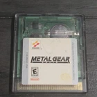 Metal Gear Solid - Nintendo GameBoy Color GBC Cartridge Tested Authentic