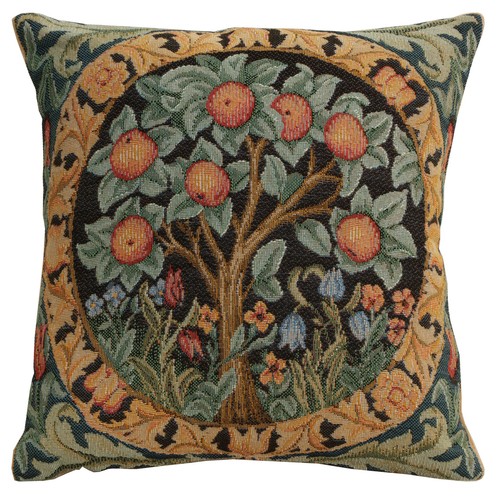 William Morris Orange Tree French Tapestry Cushion Pillow Covers New 14x14 inch - Picture 1 of 14