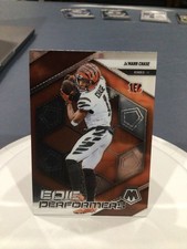 2025 MOSAIC FOOTBALL EPIC PERFORMERS BASE GREEN ORANGE SILVER PRIZM  INSERTS