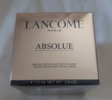 Lancome Absolue Precious Cells Revitalizing Night Ritual Mask 2.6 oz sealed