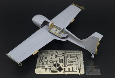 Bregun 1/48 Zlin Z-50 PE set for KP kit